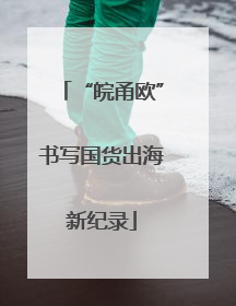 “皖甬欧”书写国货出海新纪录
