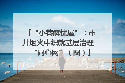 “小巷解忧屋”：市井烟火中织就基层治理“同心网”（图）