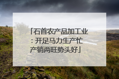 石首农产品加工业：开足马力生产忙 产销两旺势头好