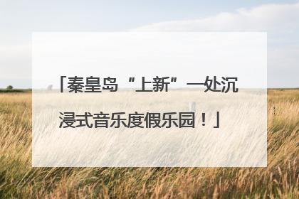 秦皇岛“上新”一处沉浸式音乐度假乐园！