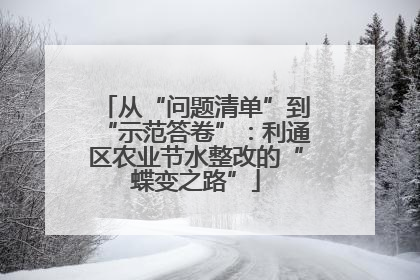 从“问题清单”到“示范答卷”：利通区农业节水整改的“蝶变之路”