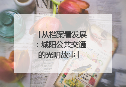 从档案看发展：城阳公共交通的光阴故事