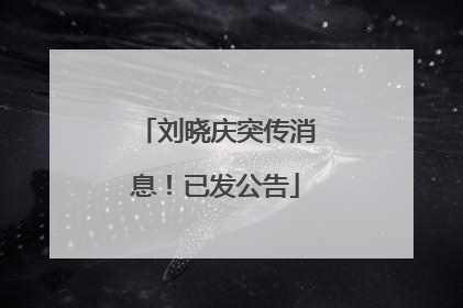 刘晓庆突传消息！已发公告