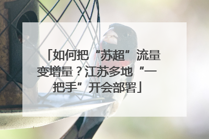 如何把“苏超”流量变增量？江苏多地“一把手”开会部署