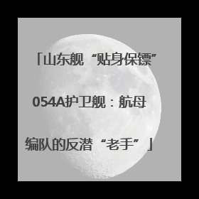 山东舰“贴身保镖”054A护卫舰：航母编队的反潜“老手”