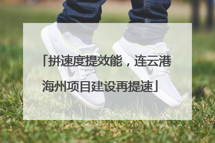 拼速度提效能，连云港海州项目建设再提速