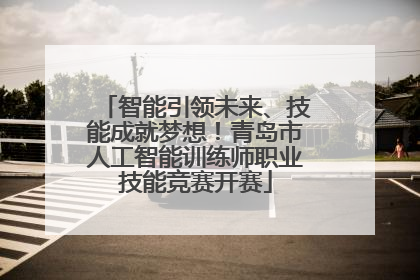 智能引领未来、技能成就梦想！青岛市人工智能训练师职业技能竞赛开赛