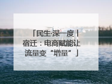 民生·深一度丨宿迁：电商赋能让流量变“增量”