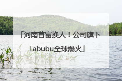 河南首富换人！公司旗下Labubu全球爆火
