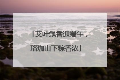 艾叶飘香迎端午，珞珈山下粽香浓