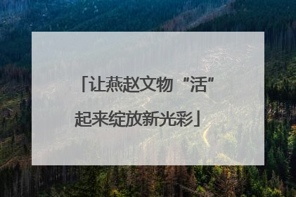 让燕赵文物“活”起来绽放新光彩