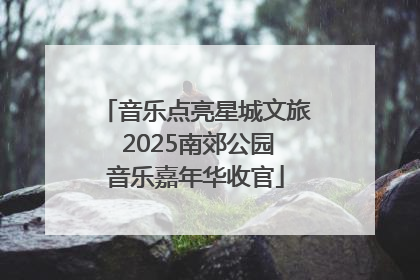 音乐点亮星城文旅 2025南郊公园音乐嘉年华收官