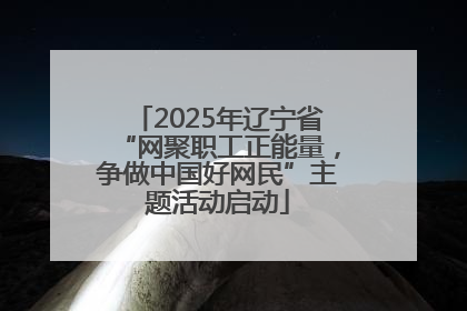 2025年辽宁省“网聚职工正能量，争做中国好网民”主题活动启动