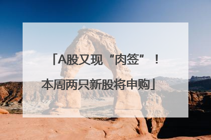A股又现“肉签”！本周两只新股将申购